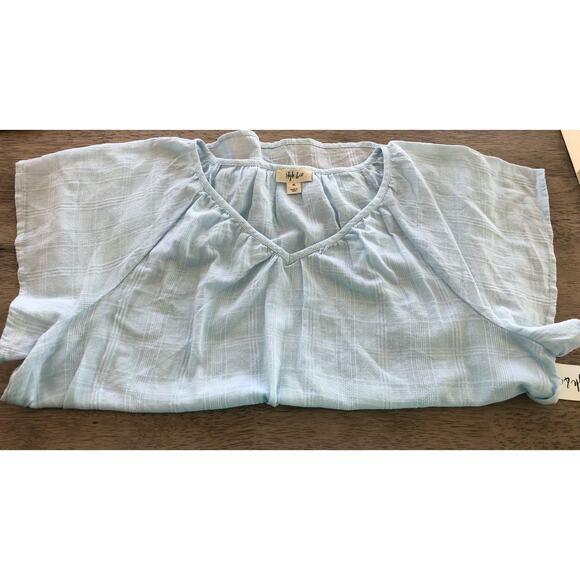 Style & Co Light Blue Picnic Blouse - XL - Picture 4 of 4